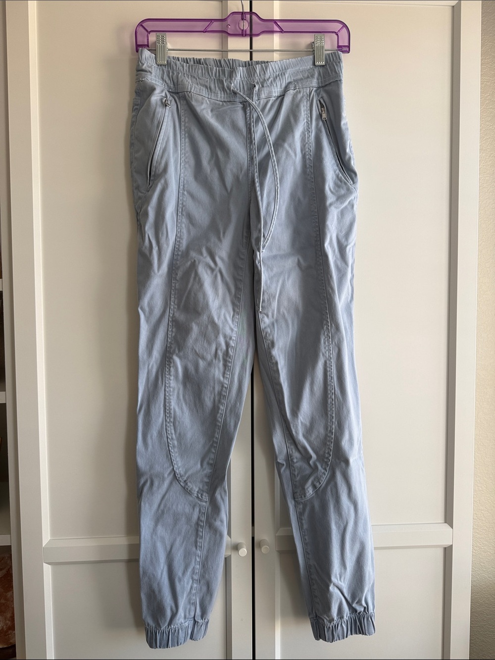 Cotton Citizen Light Blue Drawstring Jogger Pants